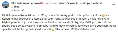 Hodnocení od Jitka Košňarová Jansová